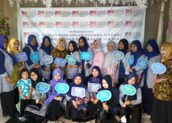 Kaum Perempuan Kampanyekan #gerakanbersama Pengesahan RUUP-KS