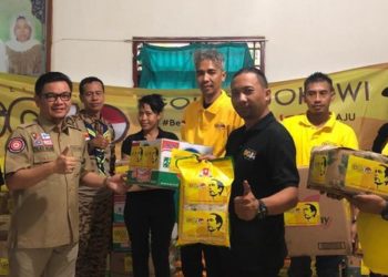 Relawan Gojo Salurkan Bantuan untuk Korban Tsunami Banten