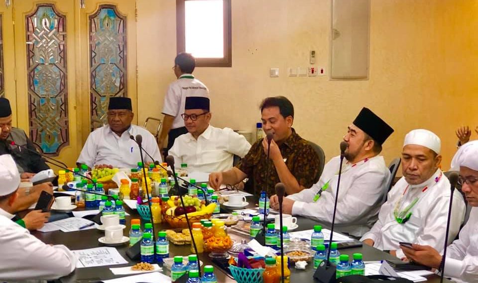 Rapat Bersama Dirjen Haji Kementerian Agama