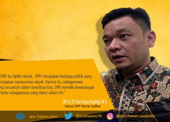Golkar: Kewenangan DPR Berdasarkan Konstitusi