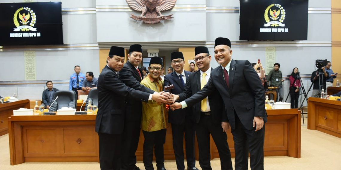 Pimpinan Komisi VIII Resmi Ditetapkan