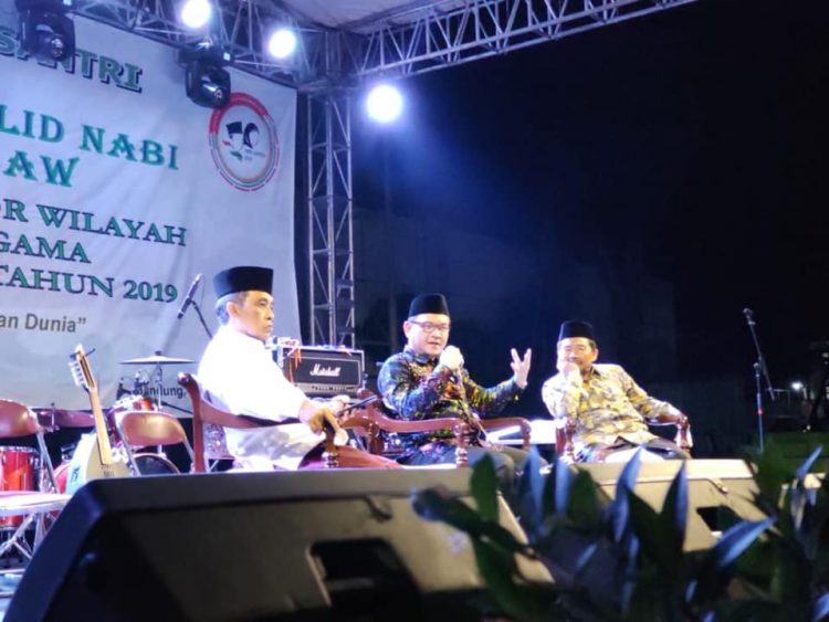 Bincang Cerdas UU Ponpes di Malam Peringatan Maulid Nabi Muhammad SAW 1441 H