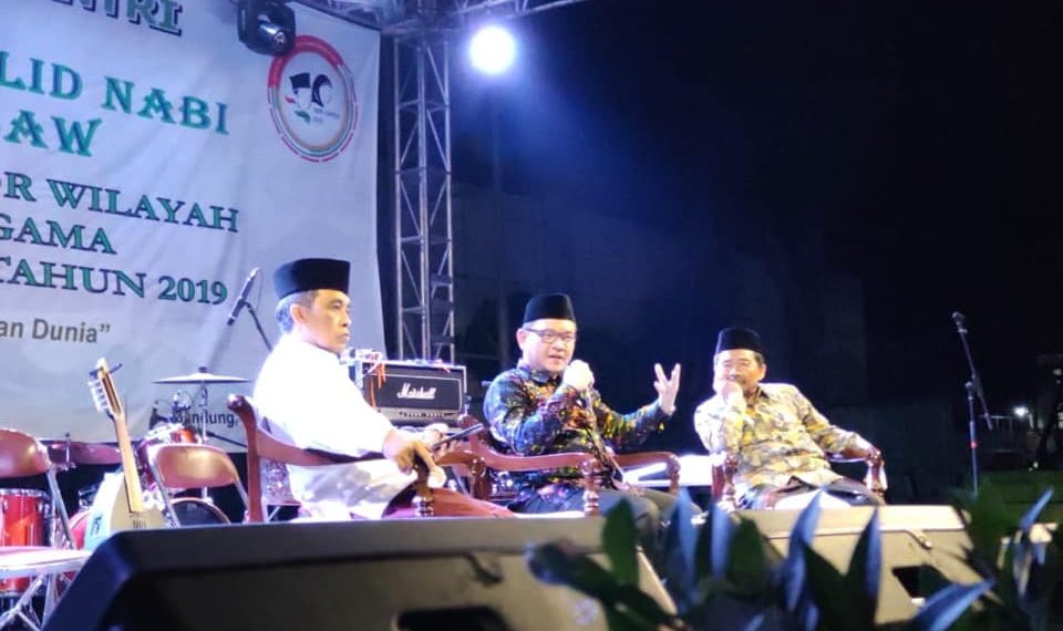 Bincang Cerdas UU Ponpes di Malam Peringatan Maulid Nabi Muhammad SAW 1441 H