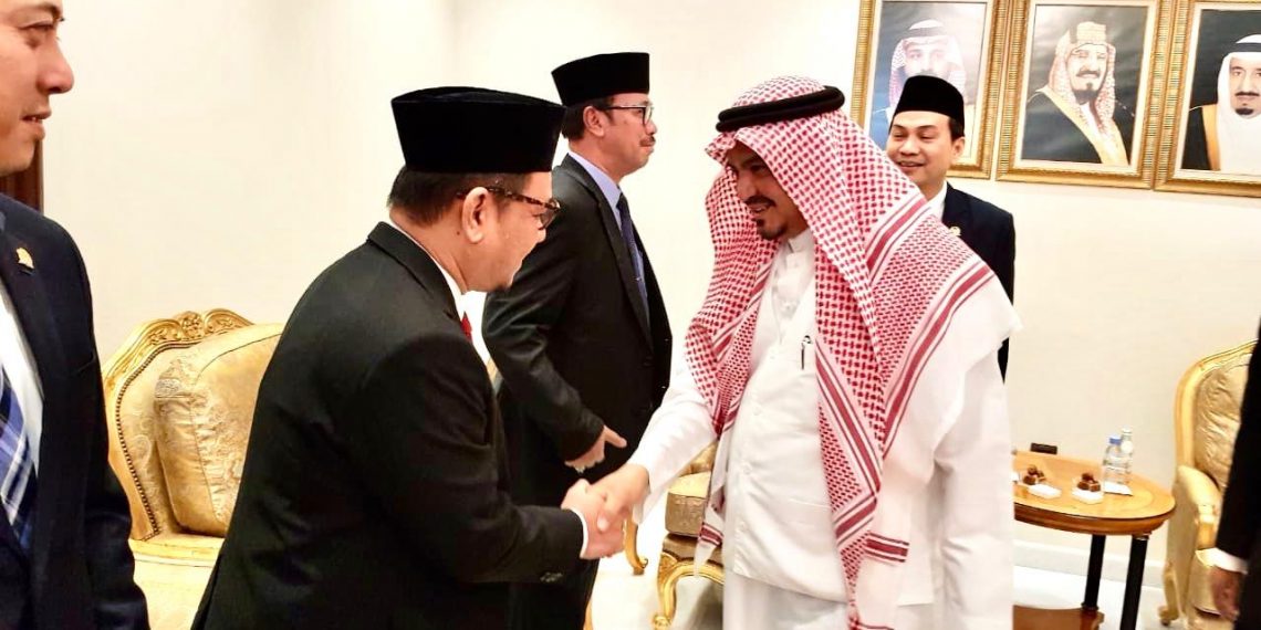 DPR RI Bertemu Menteri Haji Arab Saudi Membahas Kuota Haji Indonesia