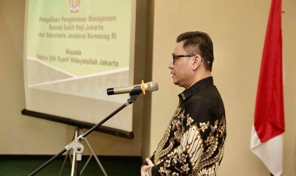 UIN Jakarta Resmi Kelola RS Haji Jakarta