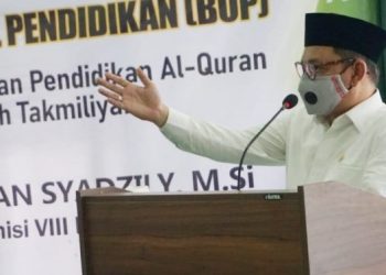 Tegas! Ace Hasan: Jangan Ada Potongan Bantuan Ponpes