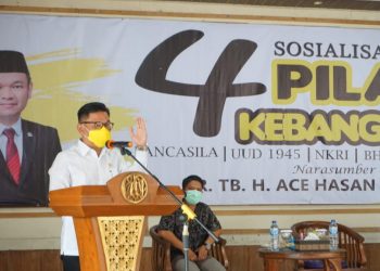Sosialisasi 4 Pilar Kebangsaan, Ace Tegaskan Perbedaan bukanlah Perpecahan