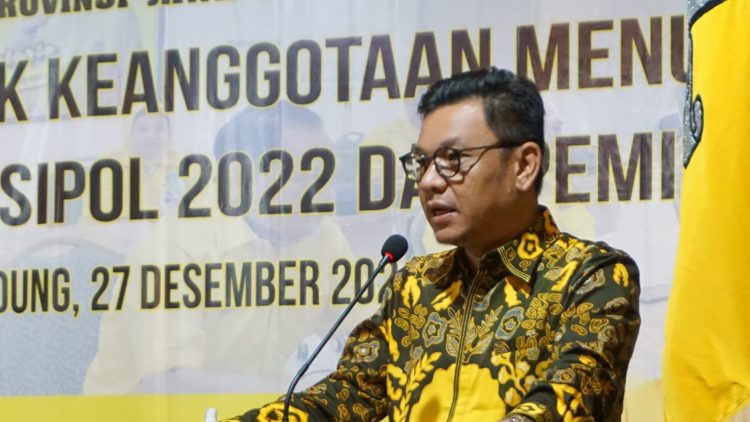 Gelar Bimtek Keanggotaan, Golkar Jabar Targetkan Rekrut 7 Juta Anggota Baru