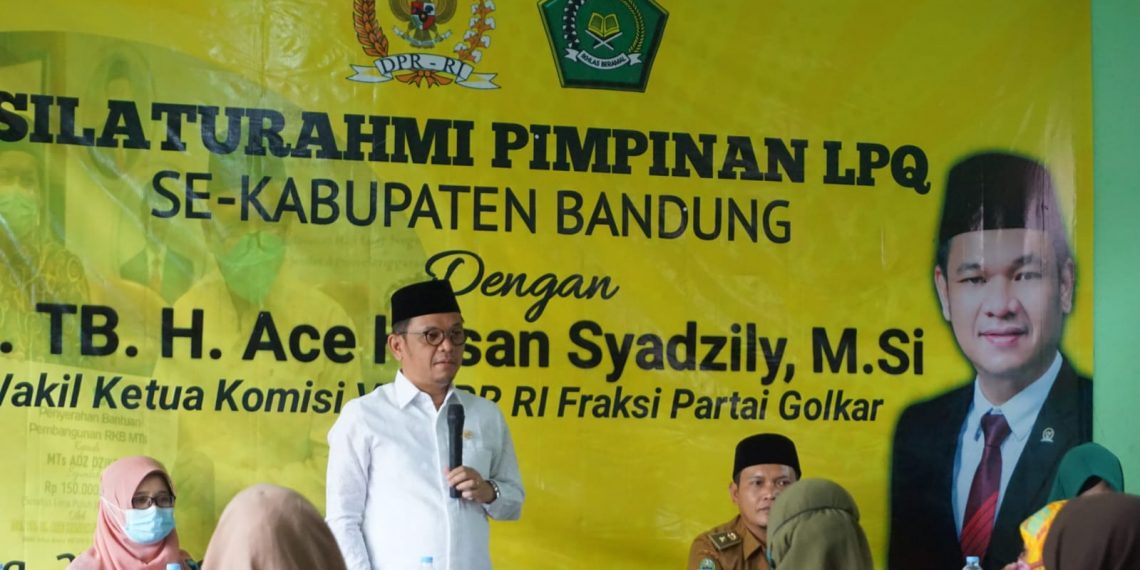 Ace Hasan Berikan Perhatian Untuk Pendidikan Al-Quran
