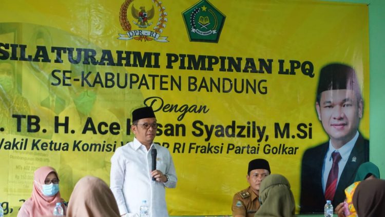 Ace Hasan Berikan Perhatian Untuk Pendidikan Al-Quran