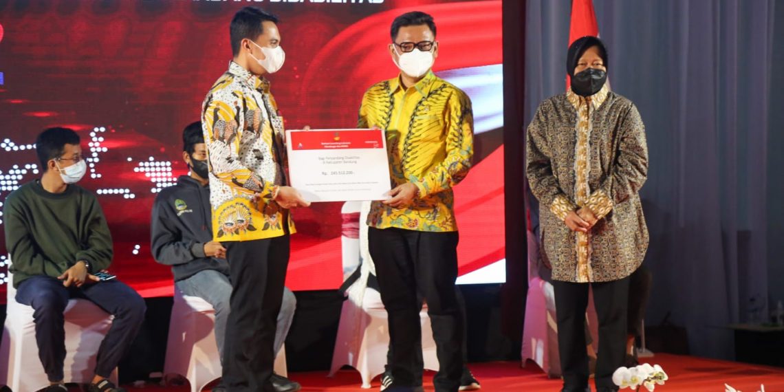 Indonesia Mendengar Resmi di Launching Menteri Sosial dan Pimpinan Komisi VIII di Kabupaten Bandung