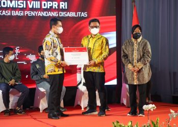 Indonesia Mendengar Resmi di Launching Menteri Sosial dan Pimpinan Komisi VIII di Kabupaten Bandung