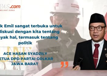 Sebut Ridwan Kamil Beri Sinyal Positif, Ace Hasan: Tanda Mau Bantu Golka