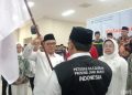 Kang Ace Lepas Kloter Pertama Calhaj di Asrama Haji Indramayu