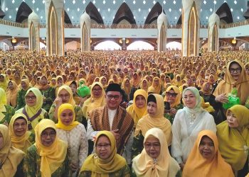 Sambut 1 Muharram, 7.000 Kader Al-Hidayah Padati Masjid Al Jabbar, Doakan Golkar Menang