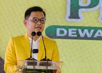 Lantik Pengurus DPD Golkar Purwakarta, Kang Ace Pesan Jaga Soliditas