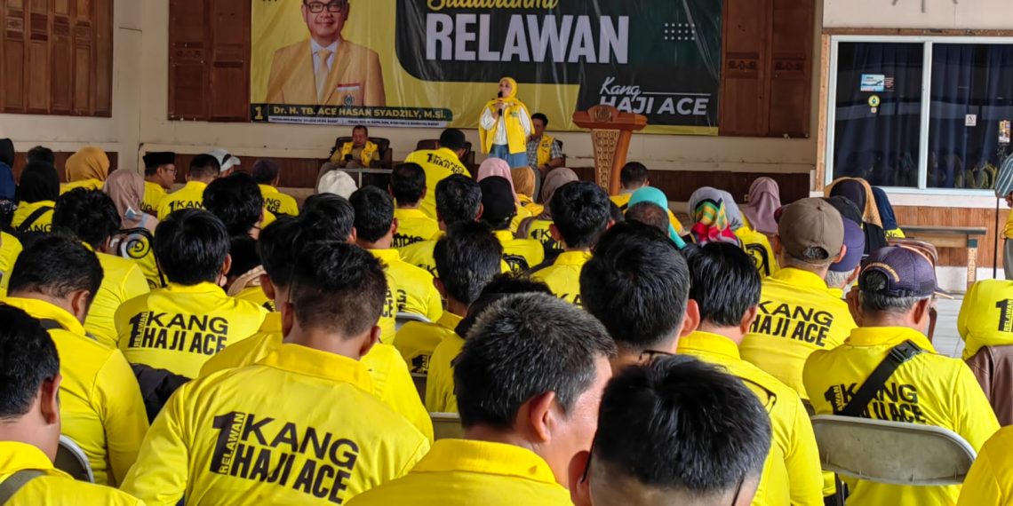 Ratusan Relawan Golkar di KBB Sepakat Dukung Tubagus Ace Hasan Syadzily