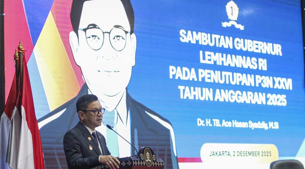 Pesan Ace Hasan Syadzily Saat Tutup P3N Lemhannas Angkatan ke-26